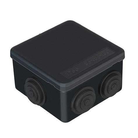 blabk plastic junction box|waterproof electrical junction box.